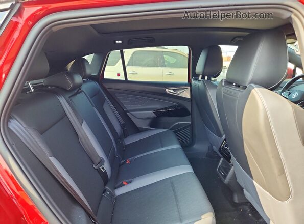 1V2FMPE87PC014216 2023 VOLKSWAGEN ID.4 Maroon Widok wnętrza z tyłu
