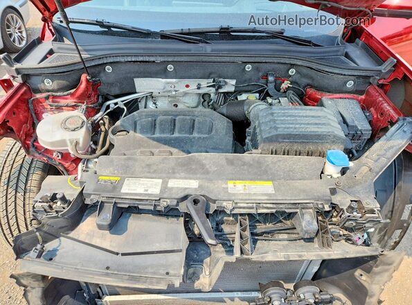 1V2FR2CA0RC603119 2024 VOLKSWAGEN ATLAS Red Widok komory silnika