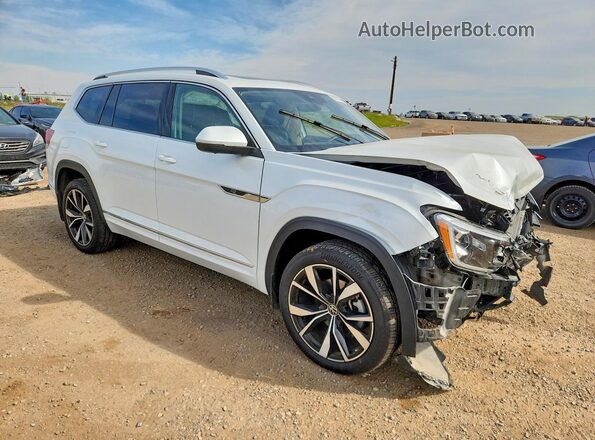 1V2FR2CA1RC590140 2024 VOLKSWAGEN ATLAS White Przód prawy