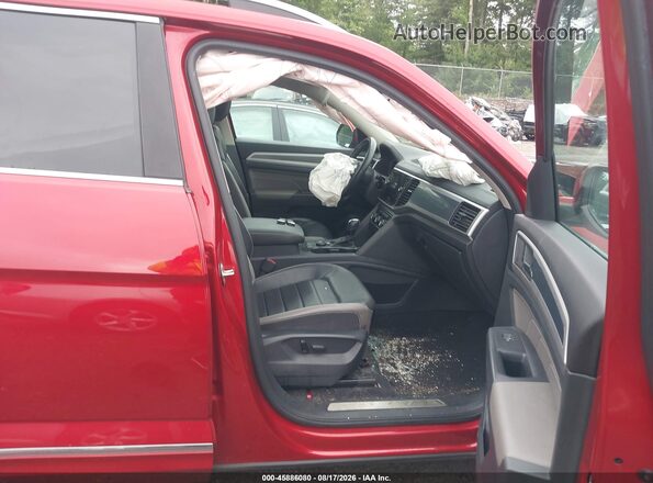 1V2FR2CA2MC604569 2021 VOLKSWAGEN ATLAS Red Вид салону спереду