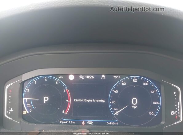 1V2FR2CA2MC604569 2021 VOLKSWAGEN ATLAS Red Вид задніх сидінь