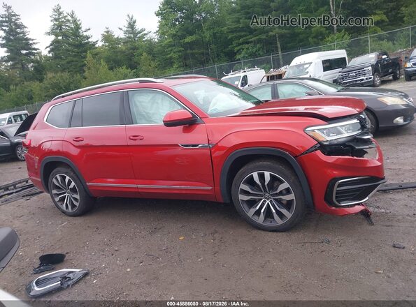 1V2FR2CA2MC604569 2021 VOLKSWAGEN ATLAS Red Панорамний вид салону 360°