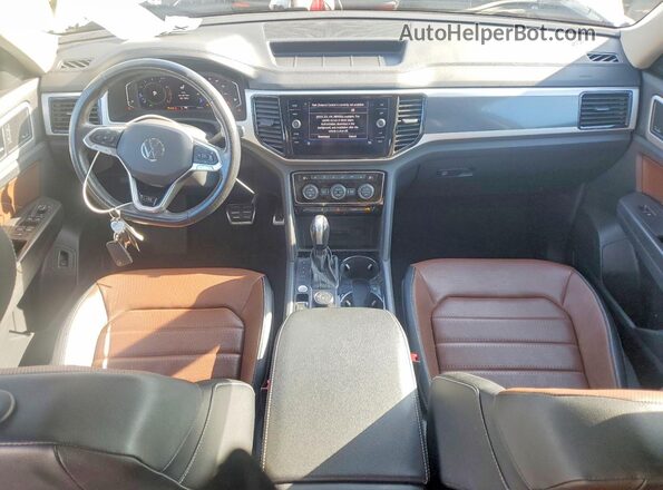 1V2FR2CA2PC502290 2023 VOLKSWAGEN ATLAS White წინა პანელის ხედი