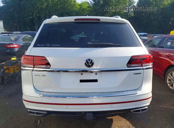 1V2FR2CA2PC502290 2023 VOLKSWAGEN ATLAS White უკანა ხედი