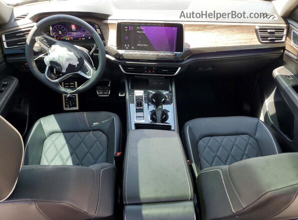 1V2FR2CA2SC574874 2025 VOLKSWAGEN ATLAS Gray Առջևի վահանակի տեսք