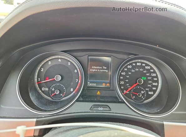 1V2FR2CA5JC557131 2018 VOLKSWAGEN ATLAS Silver Vista del cuadro de instrumentos