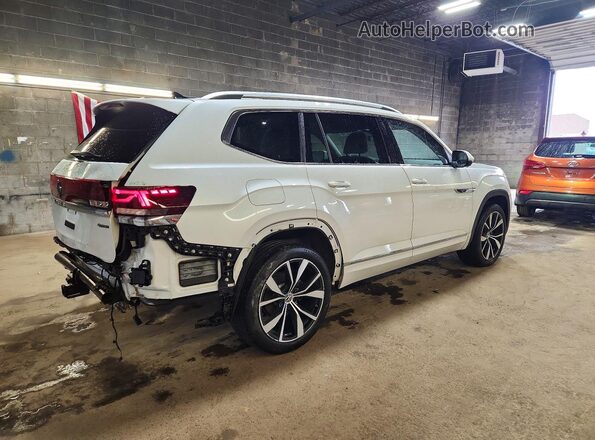 1V2FR2CA5RC586205 2024 VOLKSWAGEN ATLAS White Задня права чверть