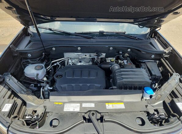 1V2FR2CA6SC546530 2025 VOLKSWAGEN ATLAS Black ძრავის განყოფილების ხედი