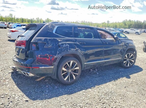 1V2FR2CA7RC581975 2024 VOLKSWAGEN ATLAS Черный Задняя правая четверть