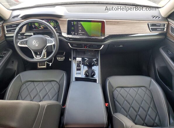 1V2FR2CA7SC550165 2025 VOLKSWAGEN ATLAS Черный Вид панели приборов