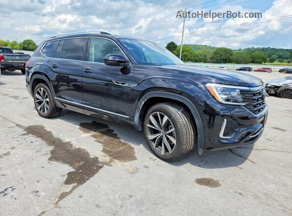1V2FR2CA7SC550165 2025 VOLKSWAGEN ATLAS Черный Передняя правая четверть