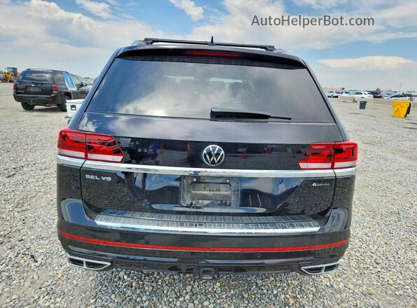 1V2FR2CA8PC527467 2023 VOLKSWAGEN ATLAS Black Вид ззаду