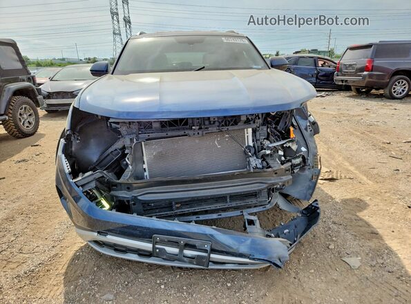 1V2GC2CA7MC227291 2021 VOLKSWAGEN ATLAS Blue Widok z przodu