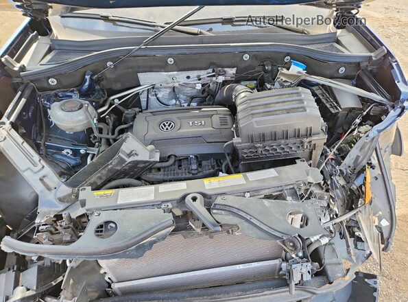 1V2GC2CA7MC227291 2021 VOLKSWAGEN ATLAS Blue Widok wnętrza z tyłu