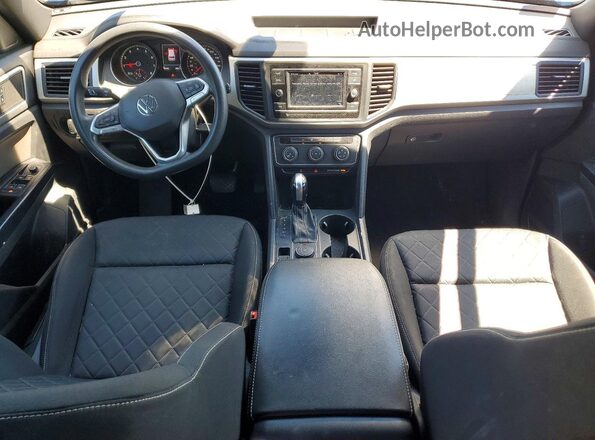 1V2GC2CA8MC208779 2021 VOLKSWAGEN ATLAS Blue Dashboard view