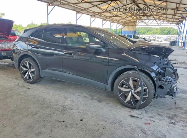 1V2GNPE82PC009619 2023 VOLKSWAGEN ID.4 Черный Передняя правая четверть