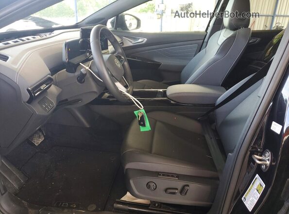 1V2GNPE82PC009619 2023 VOLKSWAGEN ID.4 Черный Вид салона спереди