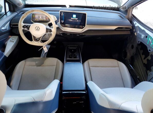1V2GNPE86PC003239 2023 VOLKSWAGEN ID.4 Gray Dashboard view