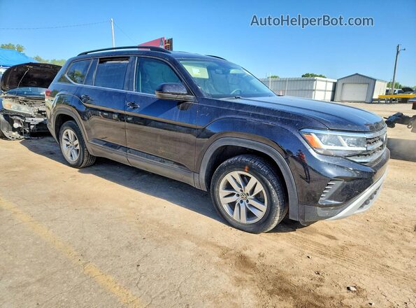 1V2GP2CA0MC546598 2021 VOLKSWAGEN ATLAS Черный Передняя правая четверть