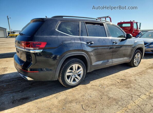 1V2GP2CA0MC546598 2021 VOLKSWAGEN ATLAS Черный Задняя правая четверть