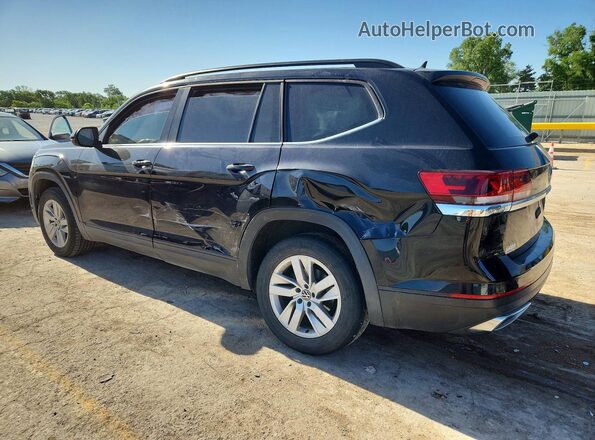 1V2GP2CA0MC546598 2021 VOLKSWAGEN ATLAS Черный Задняя левая четверть