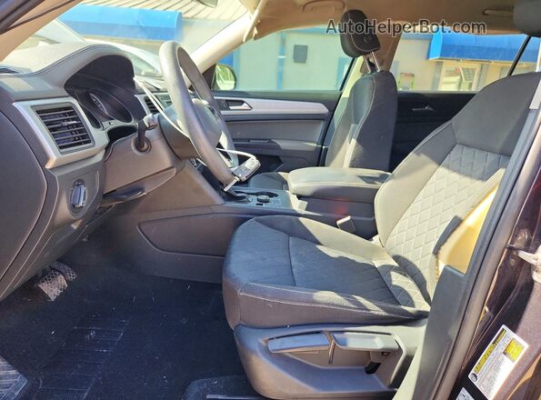 1V2GP2CA0MC546598 2021 VOLKSWAGEN ATLAS Черный Вид салона спереди