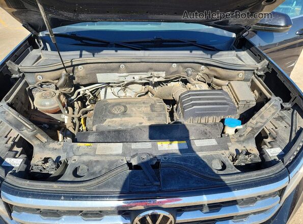 1V2GP2CA0MC546598 2021 VOLKSWAGEN ATLAS Черный Вид задней части салона