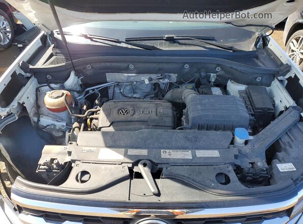 1V2GP2CA4MC527584 2021 VOLKSWAGEN ATLAS White Widok wnętrza z tyłu