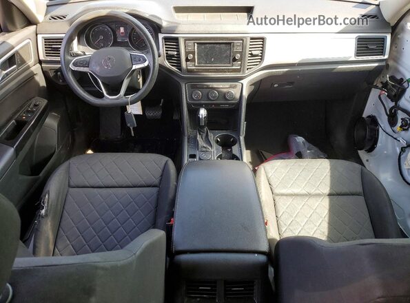 1V2GP2CA4MC527584 2021 VOLKSWAGEN ATLAS White Widok deski rozdzielczej