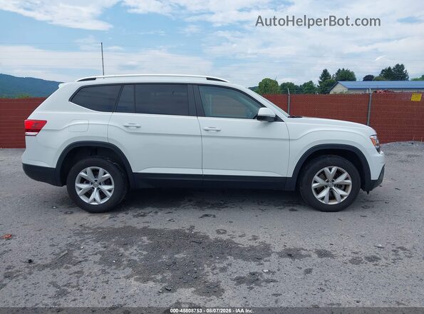 1V2GR2CA0JC534425 2018 VOLKSWAGEN ATLAS White Вид задньої частини салону