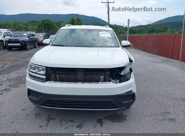 1V2GR2CA0JC534425 2018 VOLKSWAGEN ATLAS White Вид щитка приладів