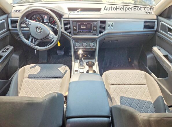 1V2GR2CA8JC545060 2018 VOLKSWAGEN ATLAS Blue წინა პანელის ხედი