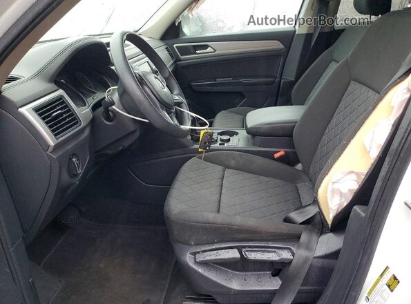 1V2GR2CA8KC536702 2019 VOLKSWAGEN ATLAS White Widok wnętrza z przodu