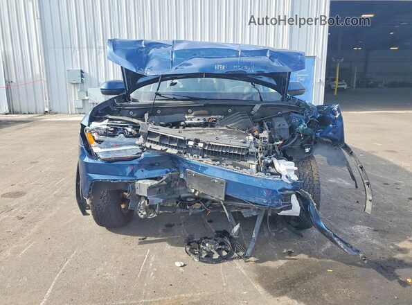 1V2GR2CA9KC596715 2019 VOLKSWAGEN ATLAS Blue Vista frontal