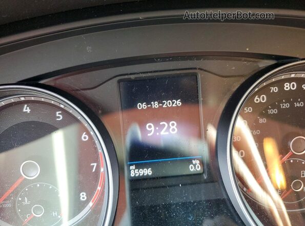1V2GR2CA9KC596715 2019 VOLKSWAGEN ATLAS Blue Vista del cuadro de instrumentos