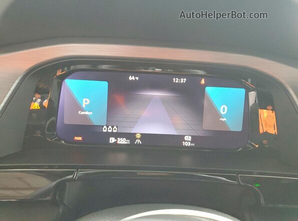1V2HC2CA5TC227504 2026 VOLKSWAGEN ATLAS Black ხელსაწყოთა პანელის ხედი
