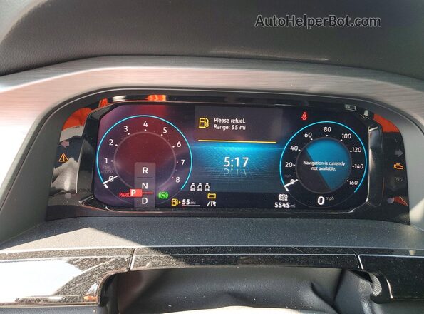 1V2HC2CA8TC221048 2026 VOLKSWAGEN ATLAS Черный Вид щитка приборов