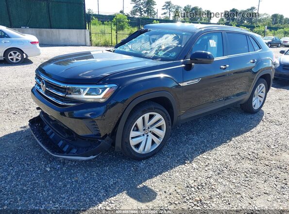 1V2HC2CAXMC233459 2021 VOLKSWAGEN ATLAS Black Przód lewy