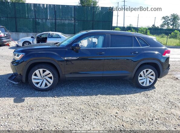 1V2HC2CAXMC233459 2021 VOLKSWAGEN ATLAS Black Widok wnętrza 360 stopni