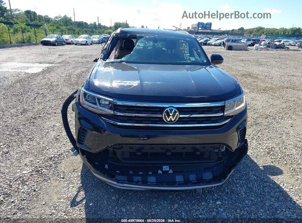 1V2HC2CAXMC233459 2021 VOLKSWAGEN ATLAS Black Widok zestawu wskaźników