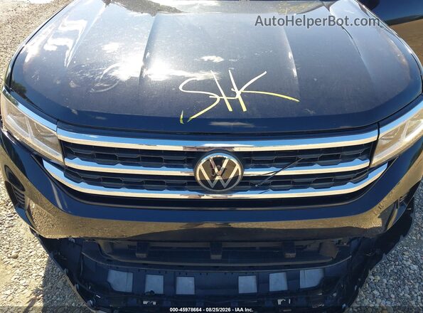 1V2HC2CAXMC233459 2021 VOLKSWAGEN ATLAS Black Widok z tyłu