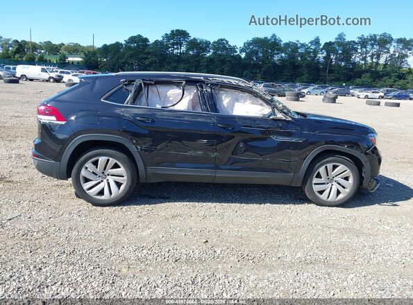 1V2HC2CAXMC233459 2021 VOLKSWAGEN ATLAS Black Widok wnętrza z tyłu