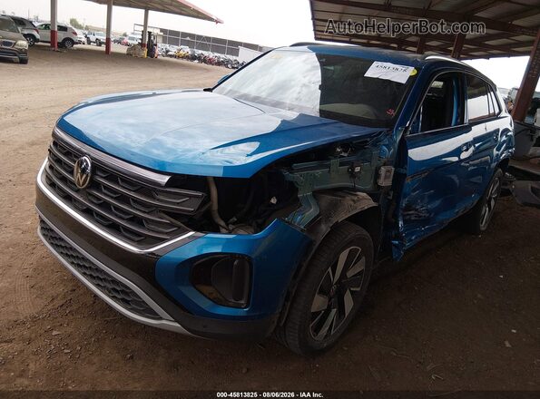 1V2HE2CA0RC246898 2024 VOLKSWAGEN ATLAS Blue Widok z przodu