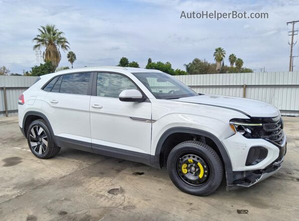 1V2HE2CA0SC206777 2025 VOLKSWAGEN ATLAS White Vista interior delantera