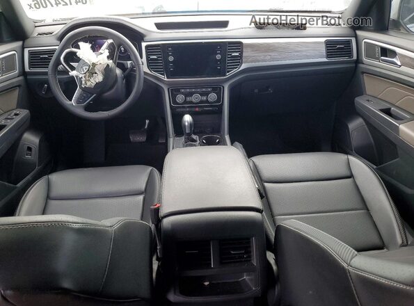 1V2HE2CA6PC223039 2023 VOLKSWAGEN ATLAS White Widok deski rozdzielczej