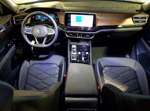 1V2HN2CA4TC573862 2026 VOLKSWAGEN ATLAS White წინა პანელის ხედი