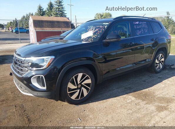 1V2HN2CA6TC579775 2026 VOLKSWAGEN ATLAS Черный Передняя левая четверть