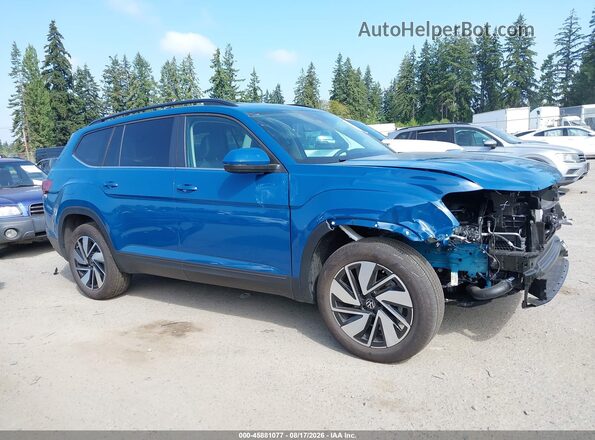 1V2HN2CA7TC568395 2026 VOLKSWAGEN ATLAS Синий Панорамный вид салона 360°