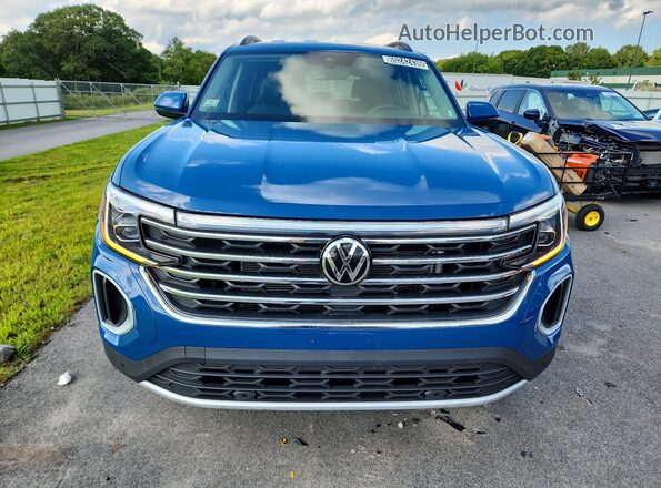 1V2HN2CA7TC580885 2026 VOLKSWAGEN ATLAS Blue Widok z przodu
