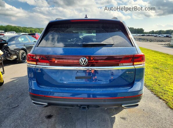 1V2HN2CA7TC580885 2026 VOLKSWAGEN ATLAS Blue Widok z tyłu